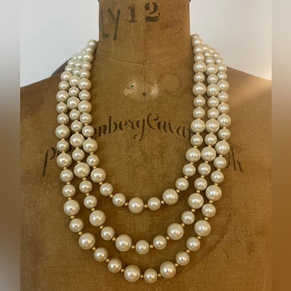 Linea by Louis Dell'Olio Multi strand pearl Necklace - Picture 2 of 10